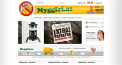 Desktop Screenshot of myggfri.as