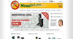 Desktop Screenshot of myggfri.nu